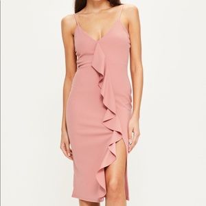 Pink Ruffle Dress